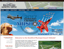 Tablet Screenshot of brantfordairport.ca